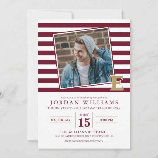 Elon Universiteit E Aankondiging (Voorkant)