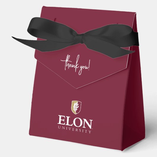 Elon University Afstuderen Bedankdoosjes (Voorkant)
