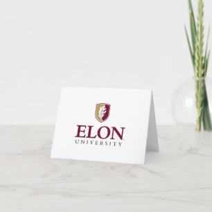 Elon University Afstuderen Bedankkaart