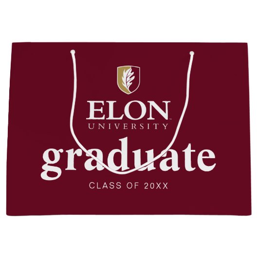 Elon University Afstuderen Groot Cadeauzakje (Voorkant)
