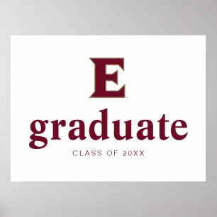 Elon University Afstuderen Poster