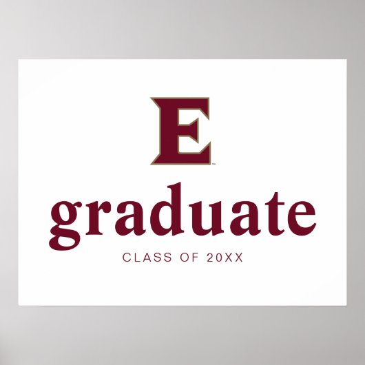 Elon University Afstuderen Poster (Voorkant)