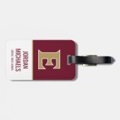 Elon University E Bagagelabel (Achterkant horizontaal)