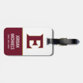 Elon University E Bagagelabel (Achterkant horizontaal)
