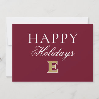 Elon University E Feestdagenkaart