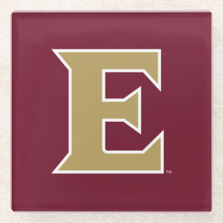 Elon University E Glazen Onderzetter