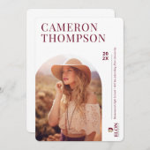 Elon University E Kaart (Voorkant / Achterkant)