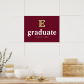 Elon University E | Klasse van 2OXX Poster (Keuken)