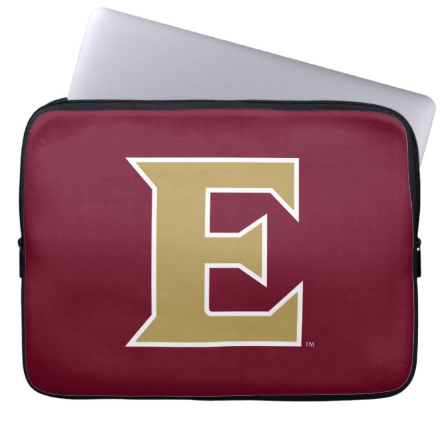 Elon University E Laptop Sleeve (Voorkant)