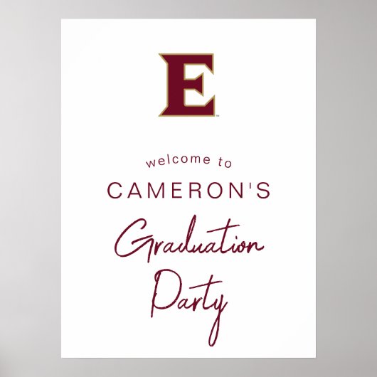 Elon University E Poster (Voorkant)
