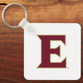 Elon University E Sleutelhanger (Voorkant)