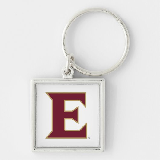 Elon University E Sleutelhanger (Voorkant)