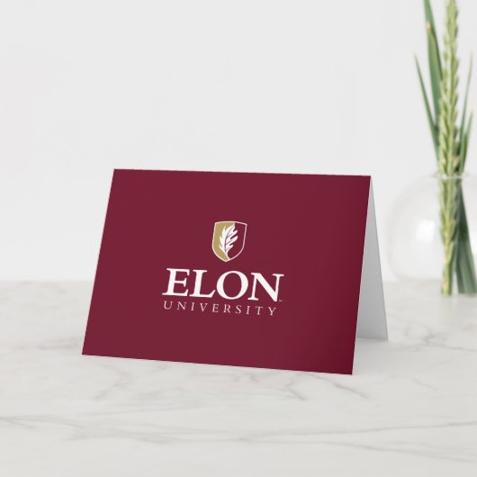 Elon University | Felicitaties afgestudeerde Kaart (Voorkant)