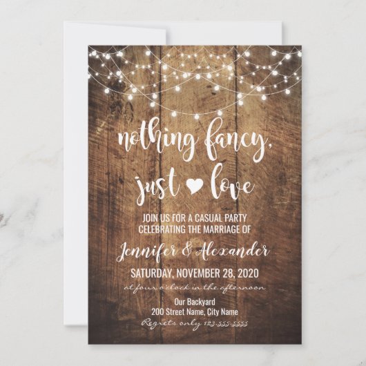 Elopement bruiloft (Voorkant)