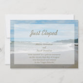 Elopement mariage Mariage Faire-part Invitation (Devant)