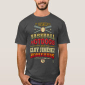 Eloy Jimenez als er honkbalhotdogs bij betrokken z T-shirt (Voorkant)