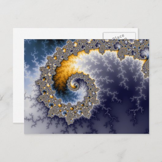 Elp1 - Carte Postale Fractée (Devant / Derrière)