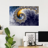 Elp1 - Fractaal Poster (Thuiskantoor)