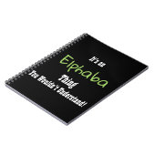 Elphaba Journal Notitieboek (Linkerzijde)