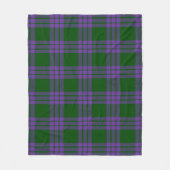 Elphinstone Plaid Fleece Deken (Voorkant)