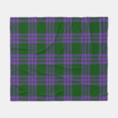 Elphinstone Plaid Fleece Deken (Voorkant (Horizontaal))