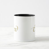 ELROND™-naam getextureerd Mok (Midden)