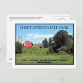 Elroy Sparta State Trail Briefkaart (Voorkant / Achterkant)