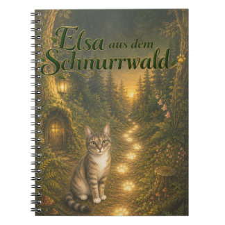 Elsa aus dem Schnurrwald Notizblock 🐾✨ Notitieboek