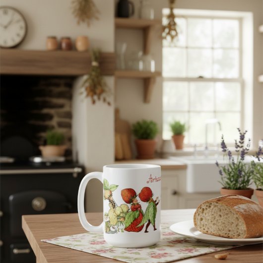 Elsa Beskow Flower Festival Café Mug