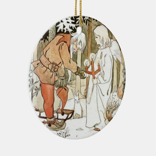 Elsa Beskow kerstversiering Keramisch Ornament (Rechts)