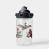 Elsa Beskow Kinderen van de Bowl Waterfles (Achterkant)