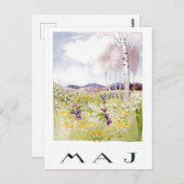  Elsa Beskow May Briefkaart (Voorkant / Achterkant)