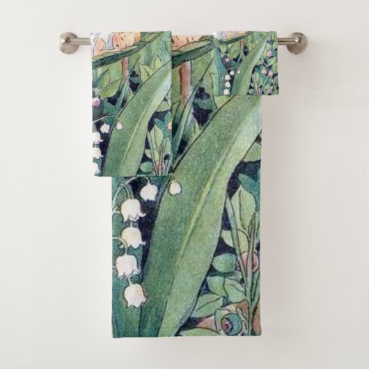 Elsa Beskow Thumbelina Fairy (En situation)