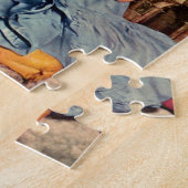 Elsa Martinelli en white kitten Legpuzzel (Zijkant)