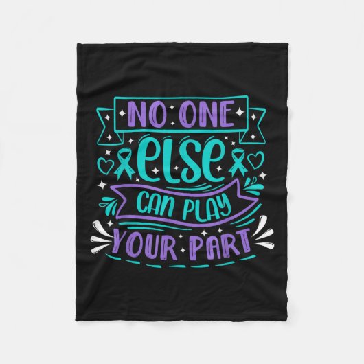 Else Can Play Your Part  Fleece Deken (Voorkant)