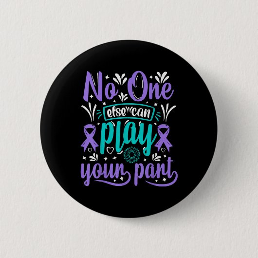 Else Can Play Your Part Ronde Button 5,7 Cm (Voorkant)