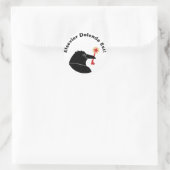 Elsevier protesteert sticker (Tas)