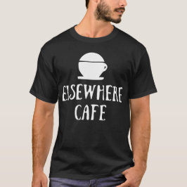 Elsewhere Cafe V1 Donkere Modus T-shirt
