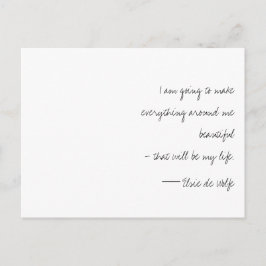 Elsie de Wolfe Briefkaart