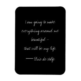 Elsie De Wolfe Quote Magnet Magneet