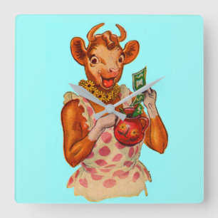 Elsie the Cow, geldmanager Vierkante Klok