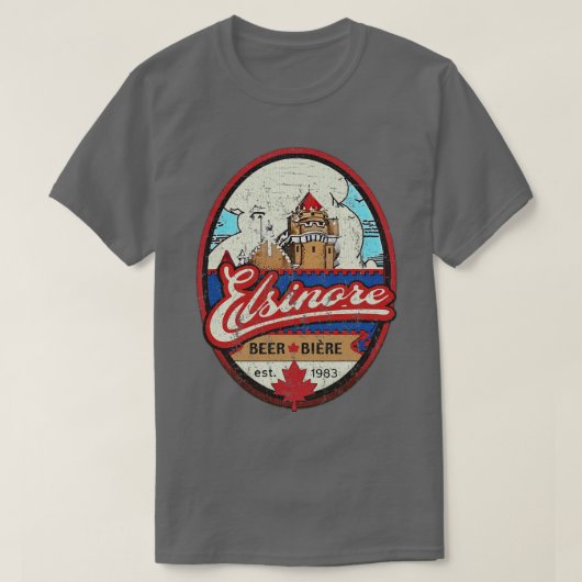 Elsinore Beer 1983 T-shirt (Design voorkant)