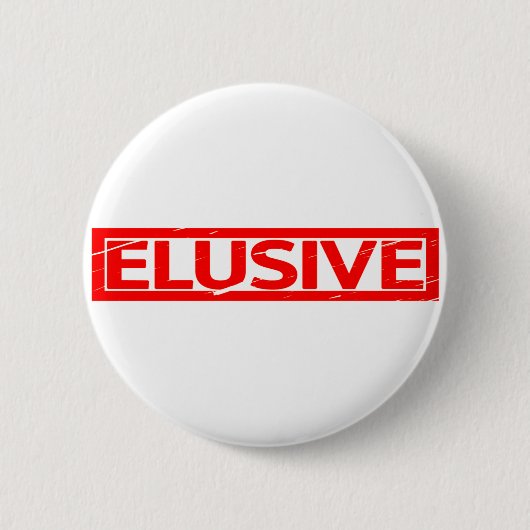 Elusive Stamp Ronde Button 5,7 Cm (Voorkant)
