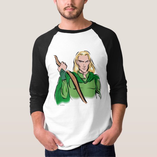 Elven Archer T-shirt (Voorkant)