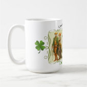 Elven Couple St. Patrick's Day Cadeau Mug (Gauche)