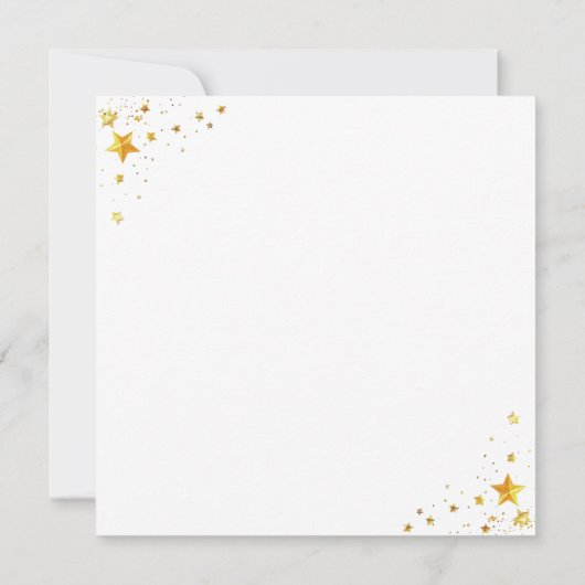 Elven Fairy Playing Clarinet in Enchanted Forest Kaart (Achterkant)