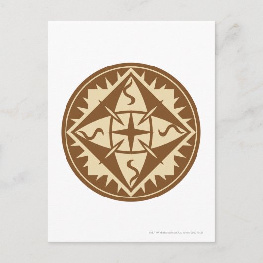 Elven Flag Briefkaart (Voorkant)