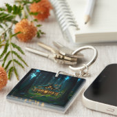 Elven Glade Castle Sleutelhanger (Voorkant Rechts)