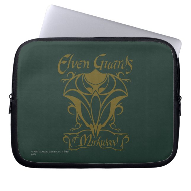 Elven Guards of Mirkwood Name Laptop Sleeve (Voorkant)