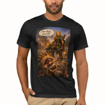 Elven Ranger vs Cyclops T-shirt